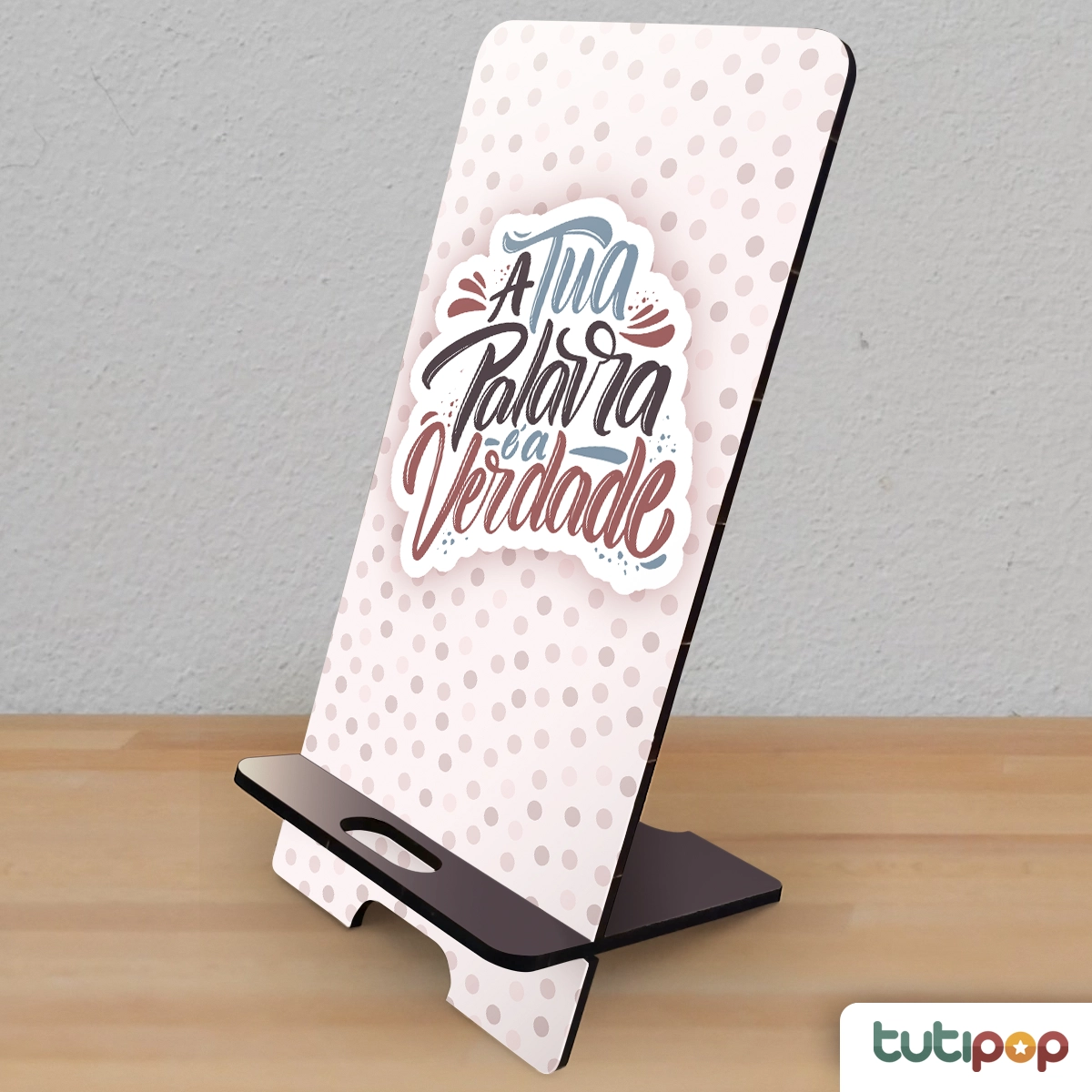 Porta-Celular A Tua Palavra é a Verdade – Presente Cristão Exclusivo