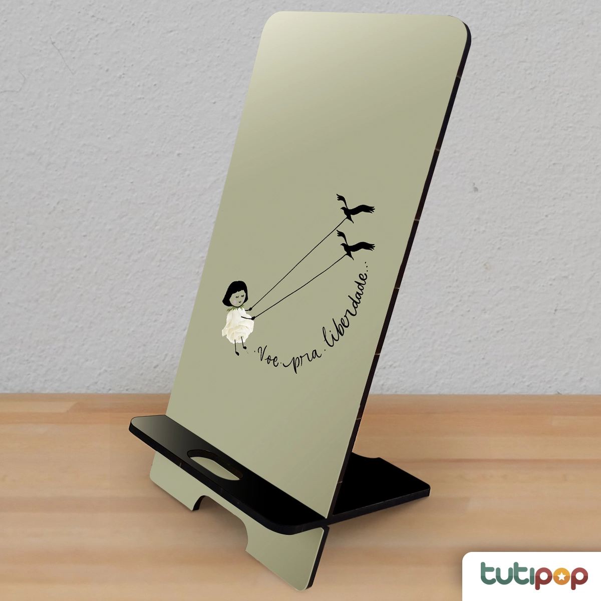 Porta-Celular Voe Pra Liberdade 01 – Arte Inspiradora e Exclusiva