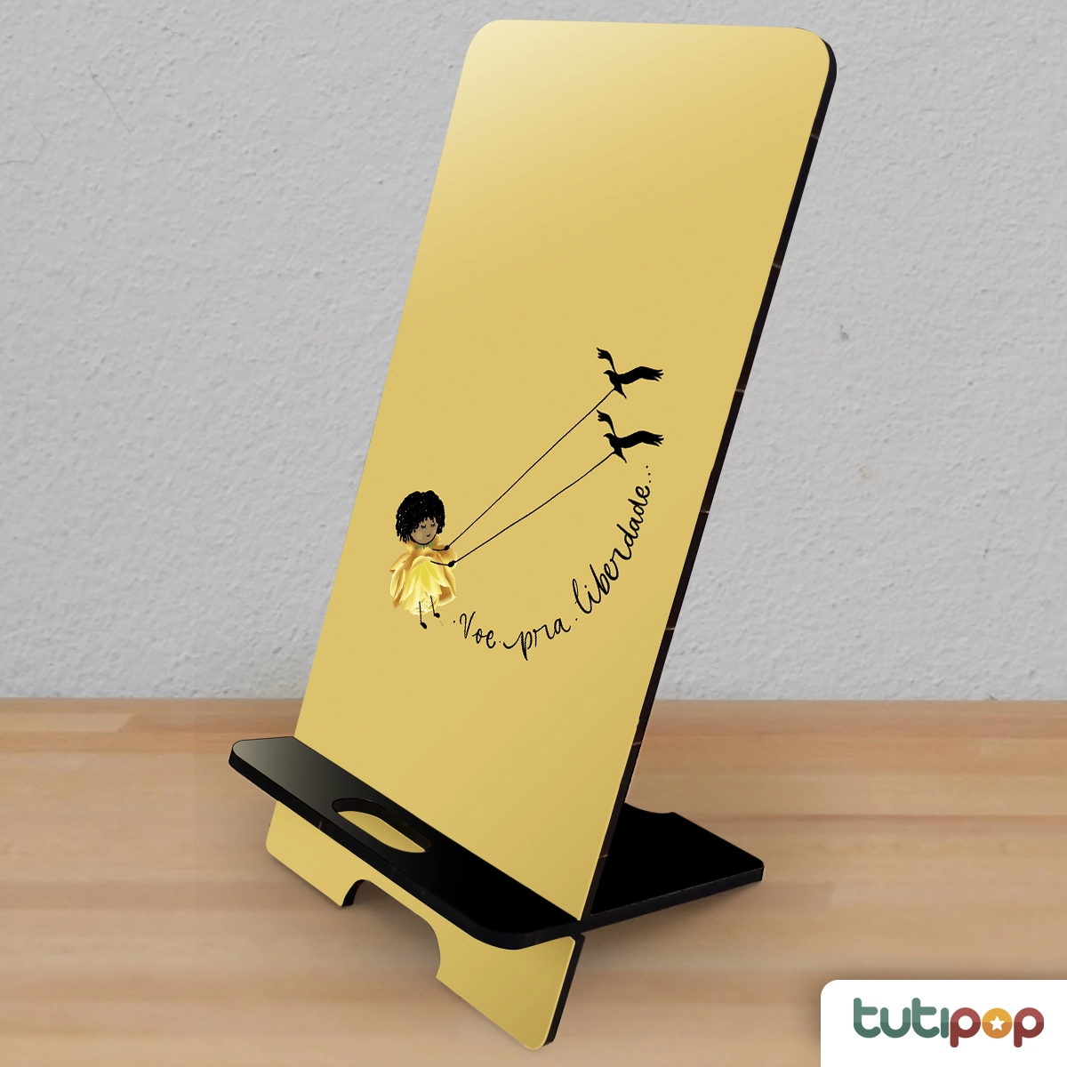 Porta-Celular Voe Pra Liberdade 02 – Design Artístico com Inspiração