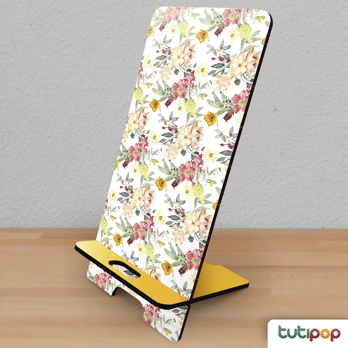 Porta-Celular Flores da Primavera 02 – Porta-Celular Estampado com Flores